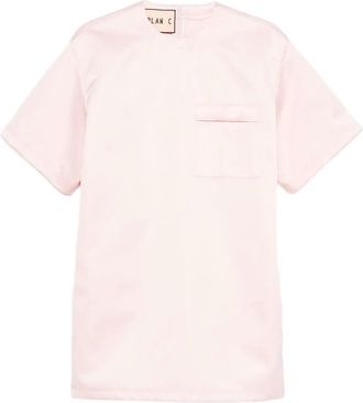 Plan C Abito corto a maniche corte - Rosa