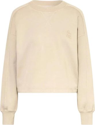 Isabel Marant Sweatshirts, female, Beige, Size: L Sunny Pullover