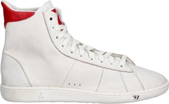 Patrizia Pepe Leren Sneakers - Dames - Sneakers - Wit - 37 EU - Leer - Schoenen