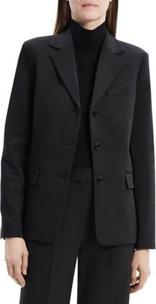 Theory Three Button Jacket in Black at Nordstrom Rack, Size 00