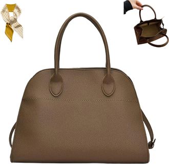 Generic Womens Suede Purse Vintage Top Handle Bag,Large Suede Capacity Tote Bag,Casual Satchel Bags with Adjustable Strap (Gray, Large)