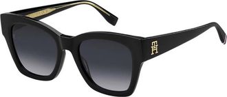 Tommy Hilfiger TH 2156/S 807/9O Womens Sunglasses Black Size 52