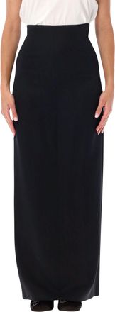 Maison Margiela Hybrid Long Skirt Pants with High Waist Design