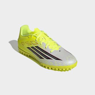 adidas Fussballschuh ADIDAS PERFORMANCE F50 CLUB, ROLLRASEN, Gr. 42,5, team solar gelb 2, core schwarz, lucid rot, Synthetik, Textil, Schuhe Fussballschuh, f