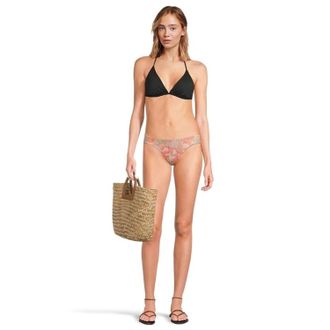 BECCA by Rebecca Virtue Coral Reef Adela Hipster Bottom Womens Multicolor Swimwear DDR25