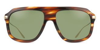 Gucci GG1309S Asian Fit 007 Mens Sunglasses Tortoiseshell Size 57 - Free RX Lenses - Free RX Lenses