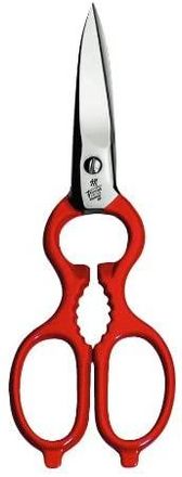 Zwilling Zwilling Tijeras Multiusos, Tijeras Universales, Longitud: 20 Cm, Acero Inoxidable Especial, Plateado/rojo, Ayuda De Cocina