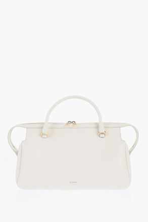 Jil Sander Borsa a Mano in Pelle con Dettagli Dorati Jil Sander