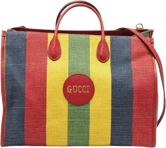 Gucci Pre-owned Tote Bags, female, Multicolor, Size: ONE SIZE Pre-owned Tote Bag