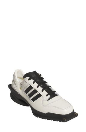 adidas Forum Cubism SQ Sneaker in Cream White/Black/Gold at Nordstrom, Size 7