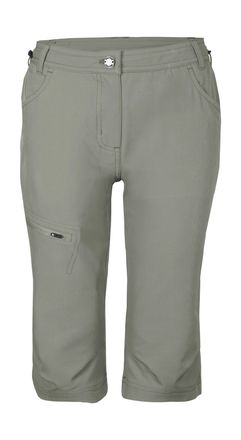 Killtec Caprihose KILLTEC KOS 4 WMN PNTS, Damen, Gr. 36, Normalgr&ouml;ssen, gr&uuml;n (helloliv), Obermaterial: 92% Polyester, 8% Elasthan, Hosen Caprihose, Wasserabwe