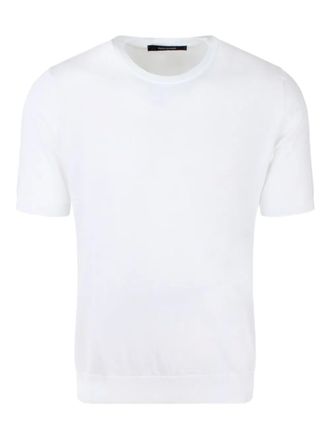 Tagliatore T-shirt in cotone - Bianco