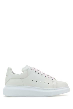 Alexander McQueen Alexander Mcqueen White Leather Sneakers