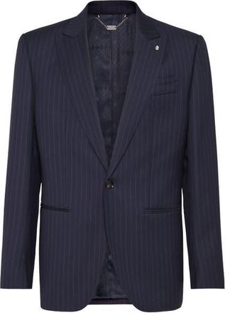 Billionaire Boys Club Gessato Blazer Men in Navy at Nordstrom, Size 58