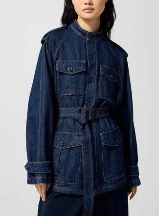 Polo Ralph Lauren Womens Multipocketed denim jacket