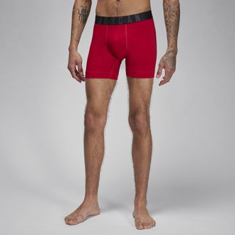 Nike Jordan Mens Jordan Flight Modal Boxer Briefs (3-Pack) in Red | JM0621-R78