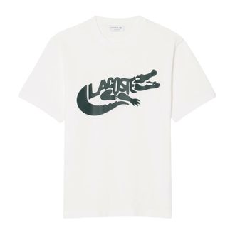 Lacoste Hombre, Camisetas, Blanco, Talla: M