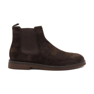 Brunello Cucinelli Chelsea Boots, male, Brown, 8 UK, Stylish Boots