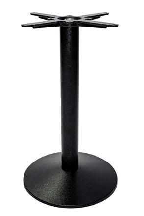 Netfurniture Black Cast Iron Dome Table Base - Medium - Height - 720 Mm