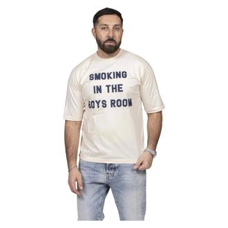 Dsquared2 Loose-fit T-shirt - male - Dsquared2 - T-Shirts - Beige - XL - Tops