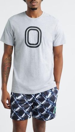 Overtime OT Classic Logo Cotton Graphic T-Shirt in Grey at Nordstrom, Size Xx-Large