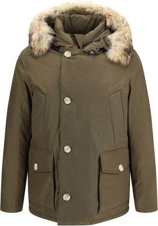 Woolrich Bicolor Cotton Mens Parka