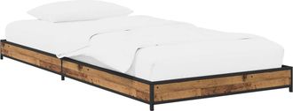 vidaXL Estructura De Cama Madera Envejecida 80 X 200 Cm Vidaxl
