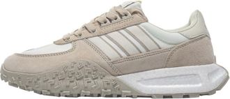 Generic Couple Breathable Shock Absorbing Running Shoes Versatile Casual Low top Thick Soled Sports Shoes (Beige,7.5)