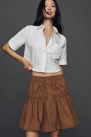 Maeve Buttondown Skirt