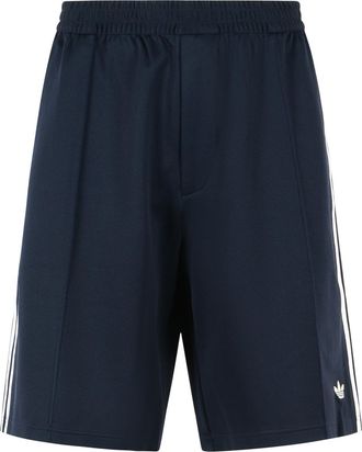adidas Bermuda Adidas X Wales Bonner in misto cotone blu scuro