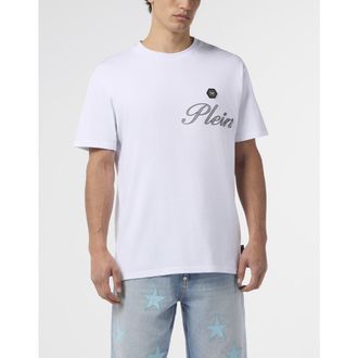 Philipp Plein Round Neck T-Shirt Signature Men in White at Nordstrom, Size Xx-Large
