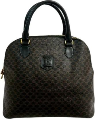 Celine Pre-owned Leren Tote - Dames - Vintage Handtas - Zwart - ONE Size - Leer - Vintage
