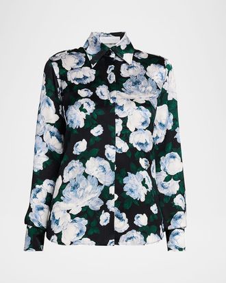 Stella McCartney Bunch Of Roses Button-Down Shirt