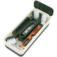 OEM Juego De Cepillos De Cocina Con Mango Ergon&oacute;mico, Cepillos De Limpieza Profunda, Incluye Cabezales Para Platos, Juntas, Ranuras, Botellas Y Ba&ntilde;o - Cre
