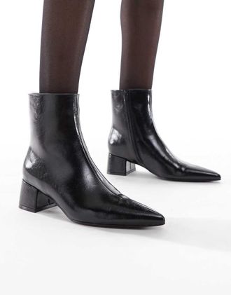 schuh Bridget - Stivaletti con tacco neri-Nero