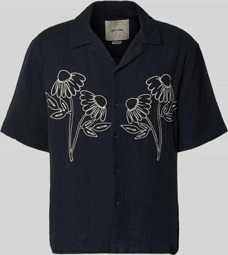 Only & Sons Relaxed Fit Freizeithemd aus reiner Baumwolle Modell JACKSON in Black, Gr&ouml;&szlig;e XXL