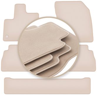 OEM Alfombrillas Premium Beige Para: Citro&euml;n Berlingo Iii Multispace 7 Plazas 2018