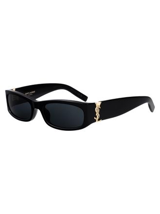 Saint Laurent Unisex Sunglasses Slm152 Black Acetate Black-Black-Black Black/black/black