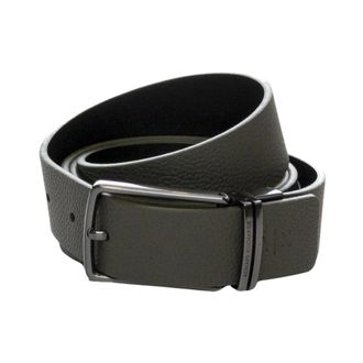 A|X Armani Exchange Heren, Accessoires, Grijs, Maat: ONE Size Leer