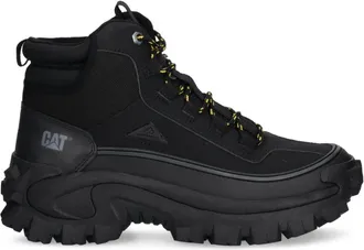 CAT lug-sole lace-up boots - unisex - Fabric/Fabric/Rubber - 36 - Black