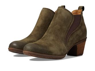 COMFORTIVA Bailey Womens Shoes Olive Fatigue : 6.5 M (B), Leather