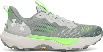 Under Armour Mens Infinity Pro Trail Lace-Up Sneakers in Green - Size UK 7