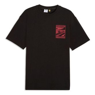 Puma x Scuderia Ferrari Graphic T-Shirt PUMA Black 637013-01