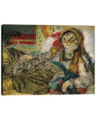 Fairchild Paris Odalisque Kitty A La Renoir By Kristie Millan Wall Art