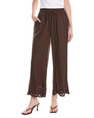 Nanette Lepore Linen-Blend Pant