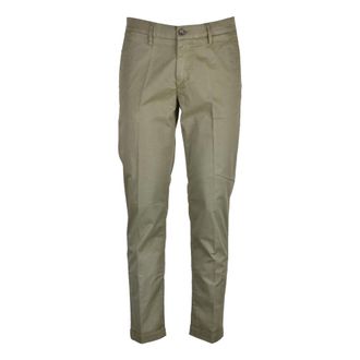 Re-hash Chinos, male, Green, Size: W33 Re-Hash pantalone