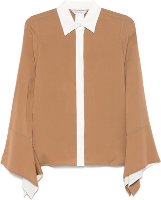 Max Mara Pio blouse - Bruin