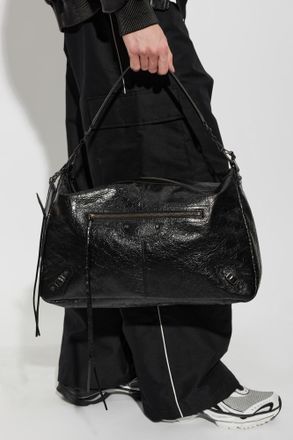 Balenciaga Le City Moro Large Bag, Mens, Black