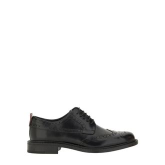 HUGO BOSS Heren, Schoenen, Zwart, Maat: 39 EU Leer