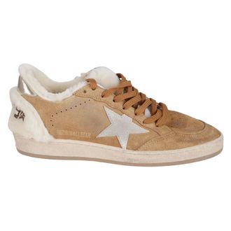 Golden Goose Sneakers, female, Brown, Size: 10 US Flat Shoes